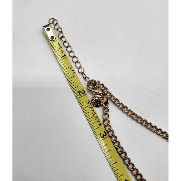 Jane Stone Fashion Faux Drusy Statement Chunky Bib Necklace Red Gold Tone - Picture 7 of 8